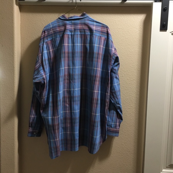 VINTAGE CACHAREL FLANNEL BUTTON DOWN SIZE XL - Picture 3 of 3